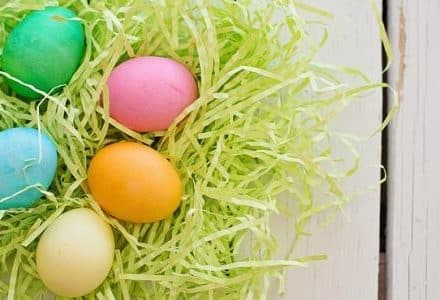 eggs in a basket