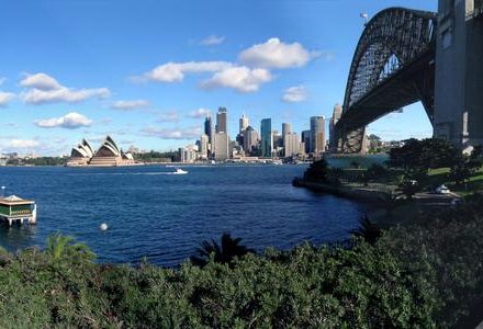 sydney harbour panorama