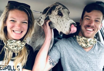 Harley dog to Canada
