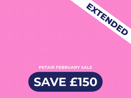 Save £150 when you book and fly in February | PetAir Flash Sale