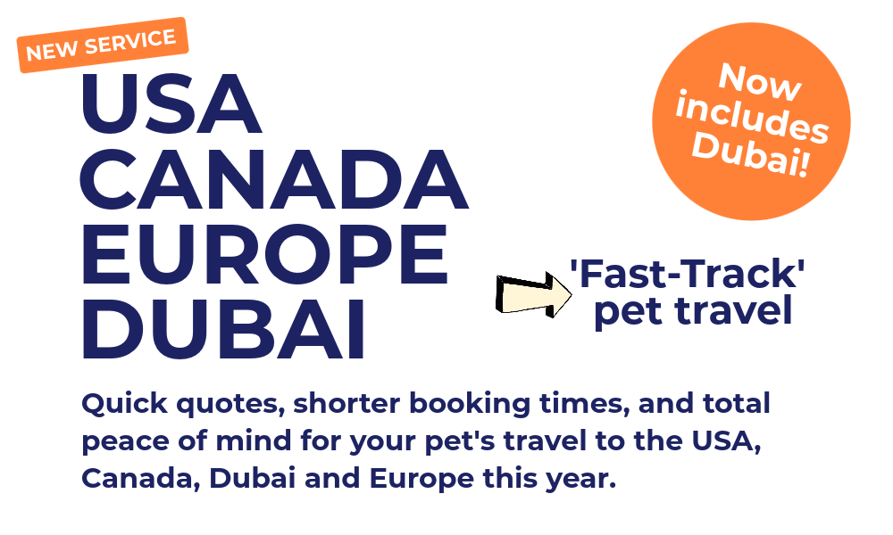 Fast Track Pet Travel services | PetAir UK