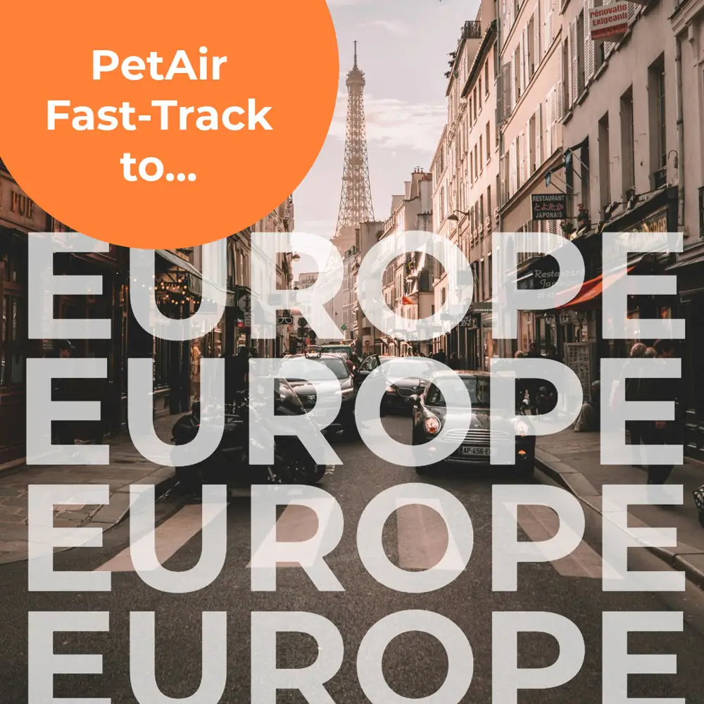 Fast Track to Europe | PetAir UK