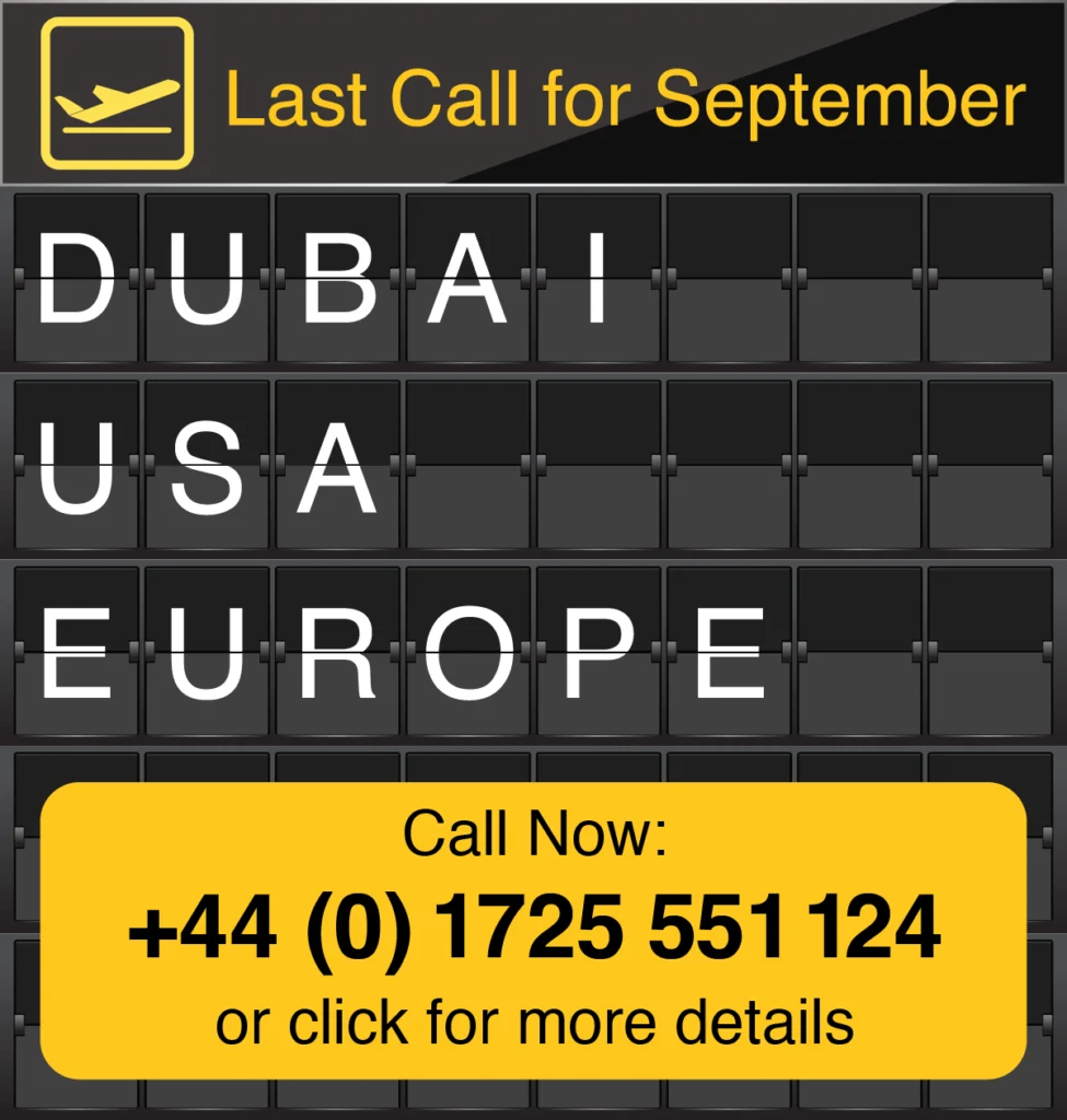 Last call for September pet travel | PetAir UK