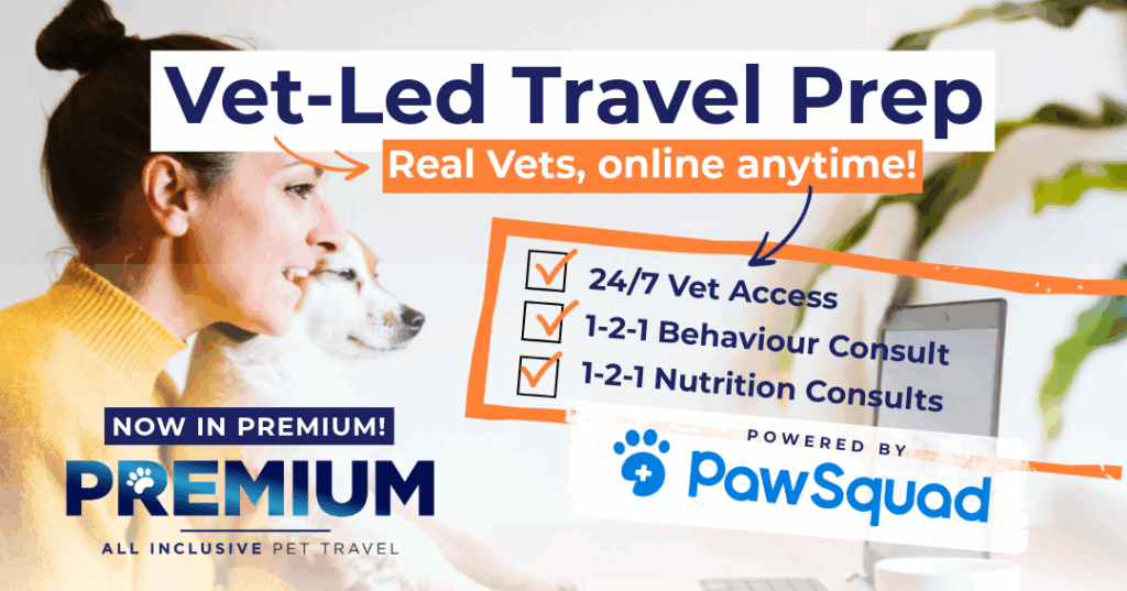 Vet-Led Travel Prep Real Vets, online anytime! | Now in Premium Pet Travel | PetAir
