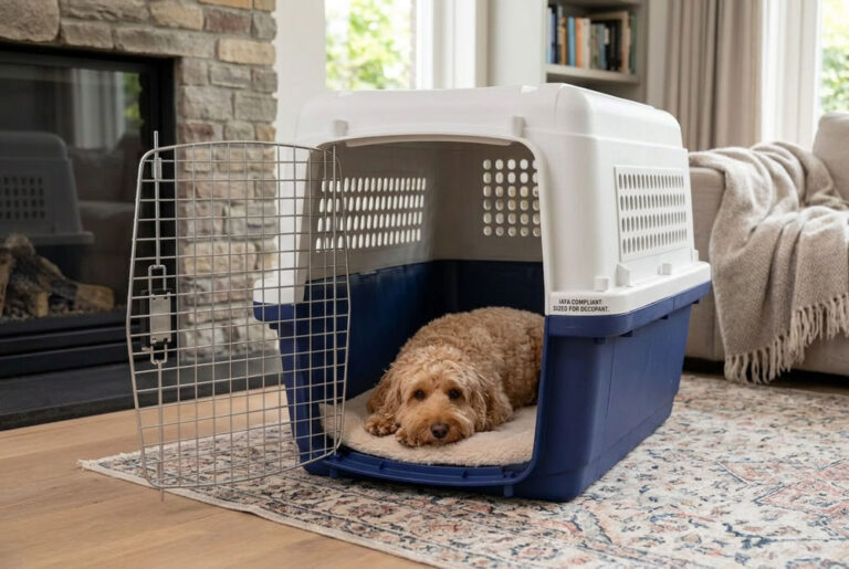 Crate training your pet for pet travel | PetAir UK