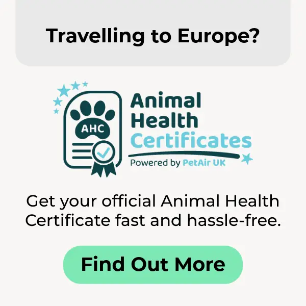 Animal Health Certificates - powered by PetAir UK